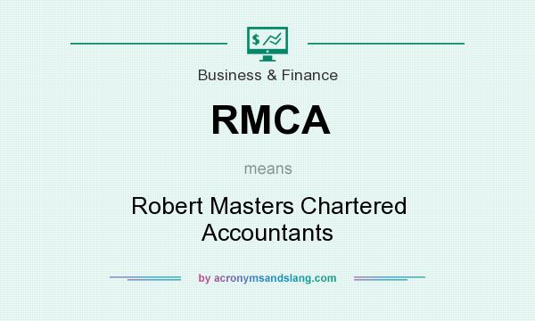 What does RMCA mean? It stands for Robert Masters Chartered Accountants