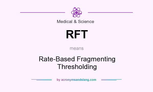 What does RFT mean? It stands for Rate-Based Fragmenting Thresholding