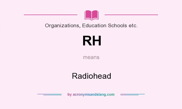 What does RH mean? It stands for Radiohead