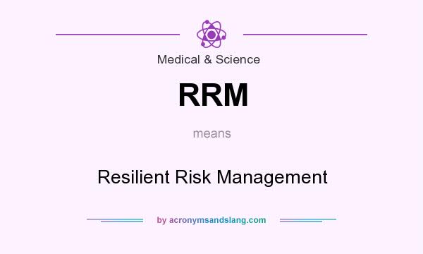 What does RRM mean? It stands for Resilient Risk Management