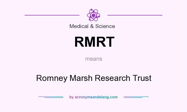 What does RMRT mean? It stands for Romney Marsh Research Trust