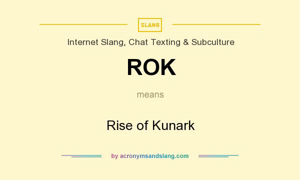 What does ROK mean? It stands for Rise of Kunark