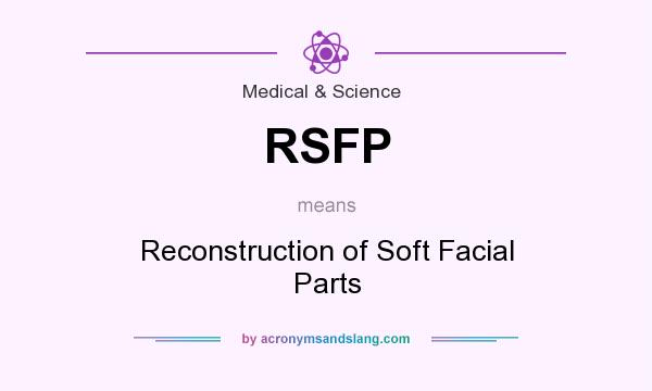 What does RSFP mean? It stands for Reconstruction of Soft Facial Parts