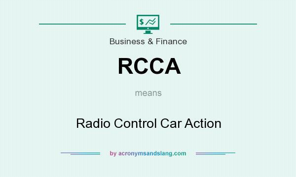 What does RCCA mean? It stands for Radio Control Car Action