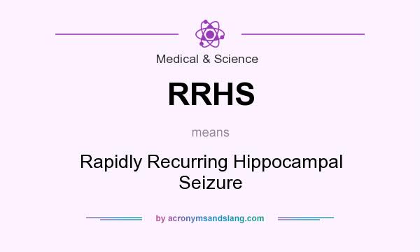 What does RRHS mean? It stands for Rapidly Recurring Hippocampal Seizure