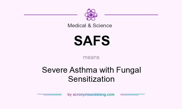 What does SAFS mean? It stands for Severe Asthma with Fungal Sensitization