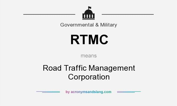 What does RTMC mean? It stands for Road Traffic Management Corporation