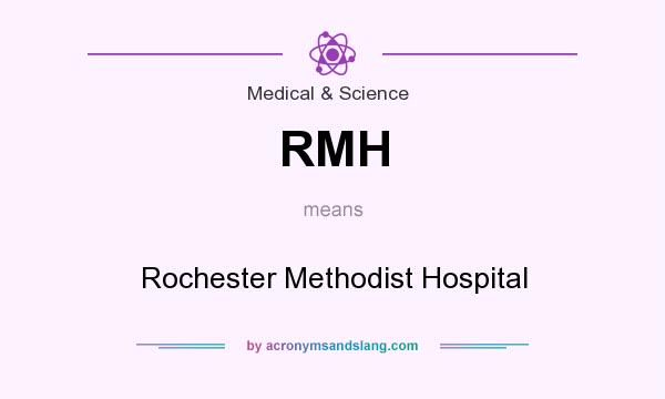 What does RMH mean? It stands for Rochester Methodist Hospital
