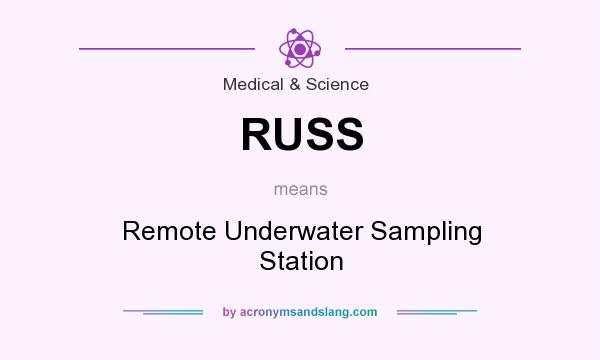 What does RUSS mean? It stands for Remote Underwater Sampling Station