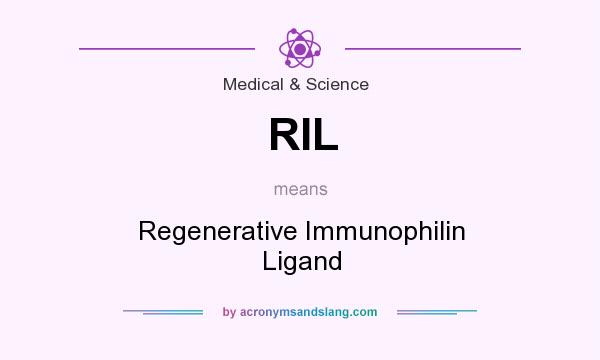What does RIL mean? It stands for Regenerative Immunophilin Ligand