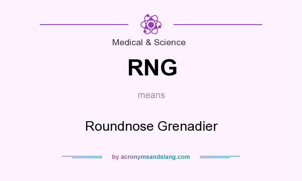 What does RNG mean? It stands for Roundnose Grenadier