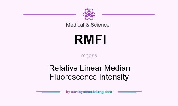 What does RMFI mean? It stands for Relative Linear Median Fluorescence Intensity