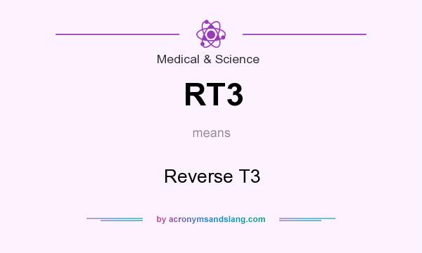What does RT3 mean? It stands for Reverse T3