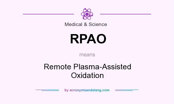 What does RPAO mean? It stands for Remote Plasma-Assisted Oxidation