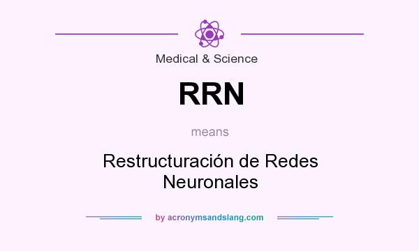 What does RRN mean? It stands for Restructuración de Redes Neuronales