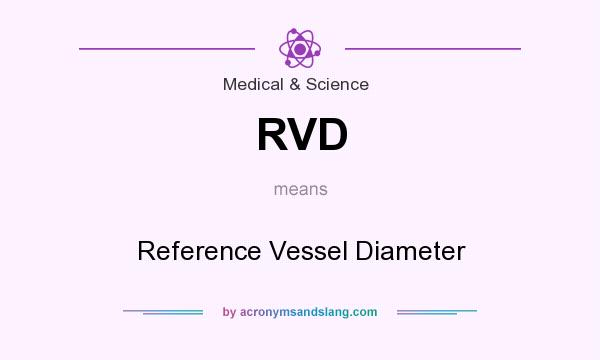 What does RVD mean? It stands for Reference Vessel Diameter