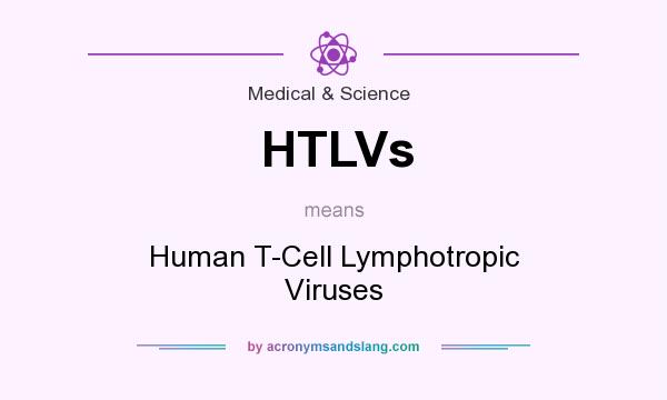 What does HTLVs mean? It stands for Human T-Cell Lymphotropic Viruses
