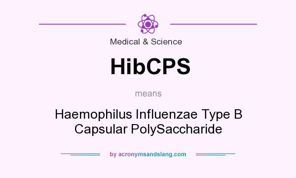 What does HibCPS mean? It stands for Haemophilus Influenzae Type B Capsular PolySaccharide