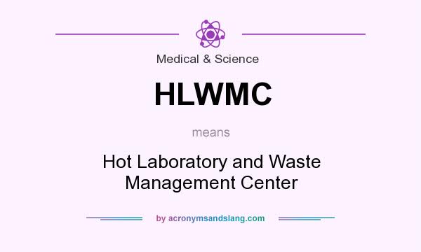 What does HLWMC mean? It stands for Hot Laboratory and Waste Management Center