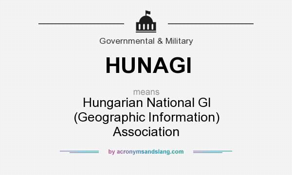 What does HUNAGI mean? It stands for Hungarian National GI (Geographic Information) Association