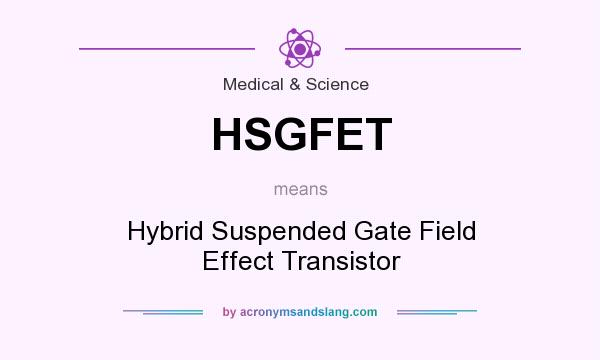 What does HSGFET mean? It stands for Hybrid Suspended Gate Field Effect Transistor
