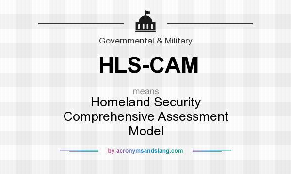 What does HLS-CAM mean? It stands for Homeland Security Comprehensive Assessment Model