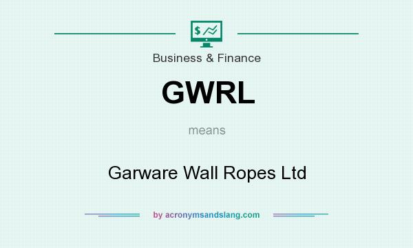 What does GWRL mean? It stands for Garware Wall Ropes Ltd