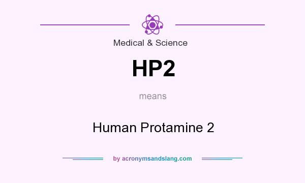 What does HP2 mean? It stands for Human Protamine 2