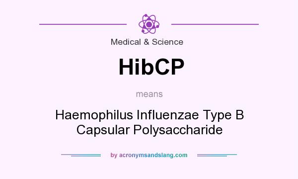 What does HibCP mean? It stands for Haemophilus Influenzae Type B Capsular Polysaccharide