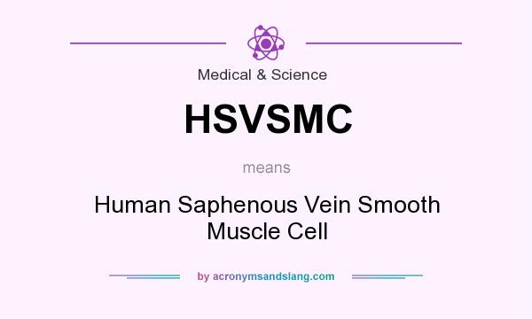What does HSVSMC mean? It stands for Human Saphenous Vein Smooth Muscle Cell