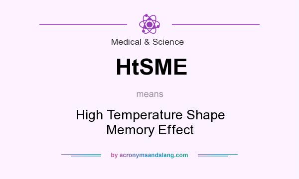 What does HtSME mean? It stands for High Temperature Shape Memory Effect