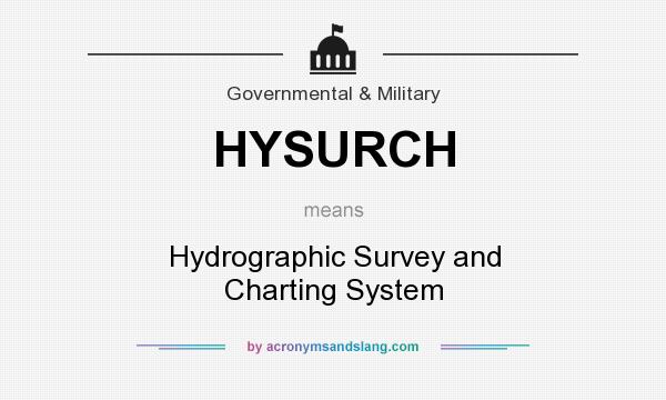 What does HYSURCH mean? It stands for Hydrographic Survey and Charting System