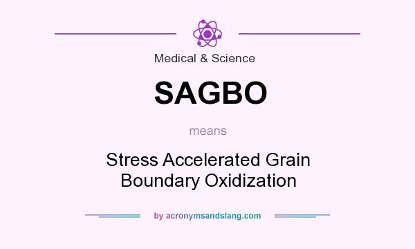 What does SAGBO mean? It stands for Stress Accelerated Grain Boundary Oxidization