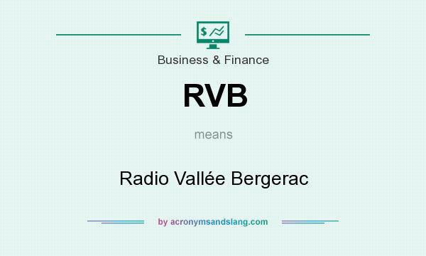 What does RVB mean? It stands for Radio Vallée Bergerac