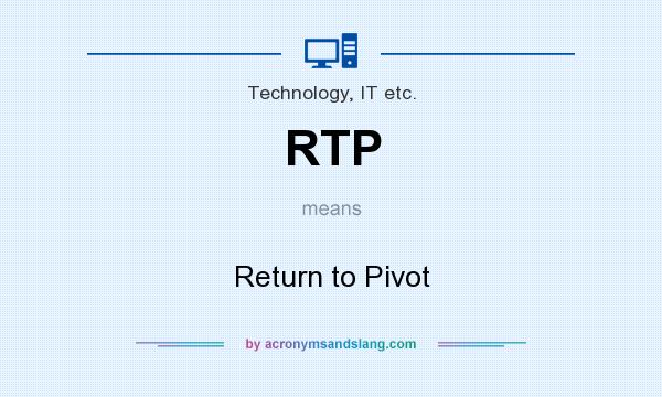 What does RTP mean? It stands for Return to Pivot