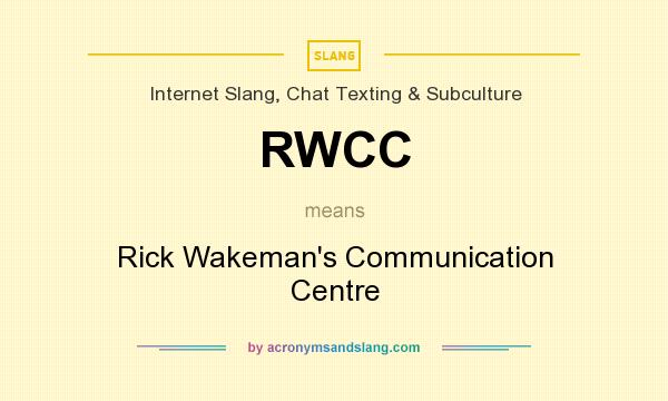 What does RWCC mean? It stands for Rick Wakeman`s Communication Centre