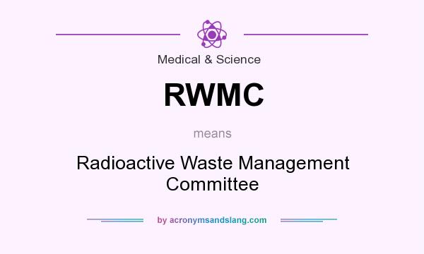 What does RWMC mean? It stands for Radioactive Waste Management Committee