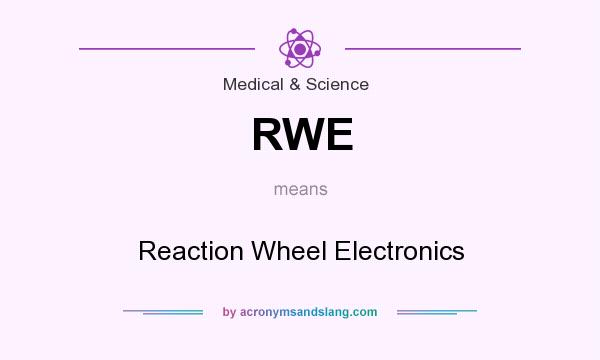 What does RWE mean? It stands for Reaction Wheel Electronics