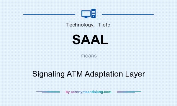 What does SAAL mean? It stands for Signaling ATM Adaptation Layer