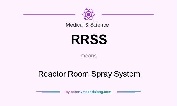 What does RRSS mean? It stands for Reactor Room Spray System