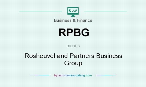 What does RPBG mean? It stands for Rosheuvel and Partners Business Group
