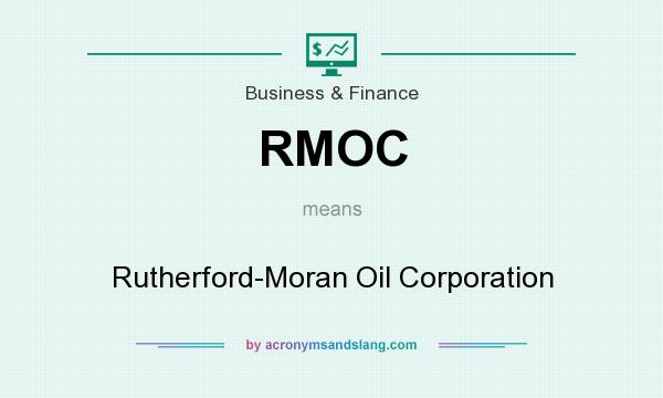 What does RMOC mean? It stands for Rutherford-Moran Oil Corporation