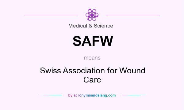 What does SAFW mean? It stands for Swiss Association for Wound Care