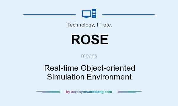 What does ROSE mean? It stands for Real-time Object-oriented Simulation Environment