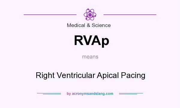What does RVAp mean? It stands for Right Ventricular Apical Pacing