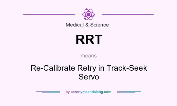 What does RRT mean? It stands for Re-Calibrate Retry in Track-Seek Servo