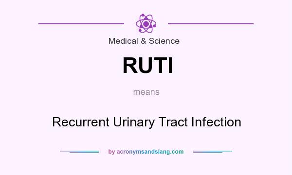 What does RUTI mean? It stands for Recurrent Urinary Tract Infection