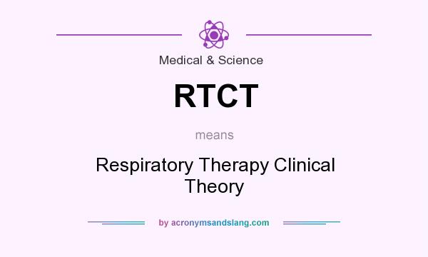 What does RTCT mean? It stands for Respiratory Therapy Clinical Theory