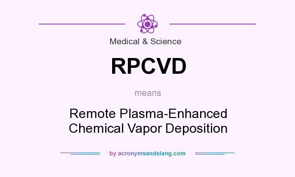 What does RPCVD mean? It stands for Remote Plasma-Enhanced Chemical Vapor Deposition
