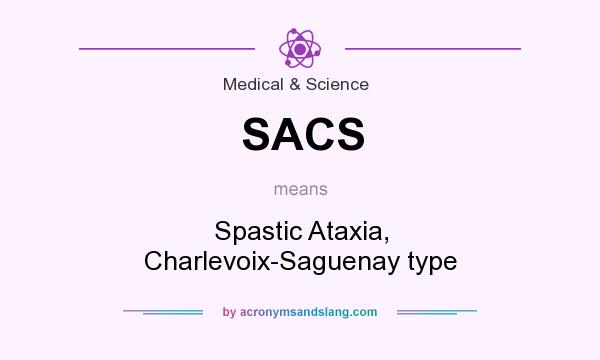 What does SACS mean? It stands for Spastic Ataxia, Charlevoix-Saguenay type